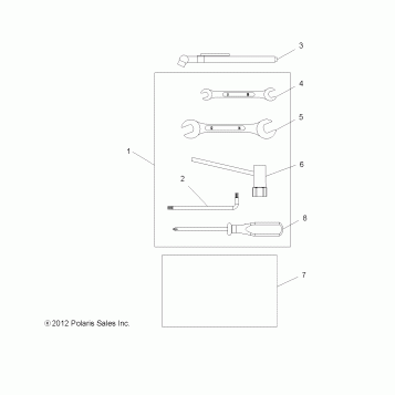 TOOLS, TOOL KIT - A13NA32AA (49ATVTOOL13TB)