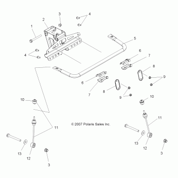 SUSPENSION, TORSION BAR - A08LH27AW/AX/AZ (49ATVTORSION08SP300)