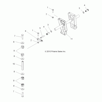 SUSPENSION, TORSION BAR - A12MH50FF/FX/FY (49ATVTORSION11SP500)