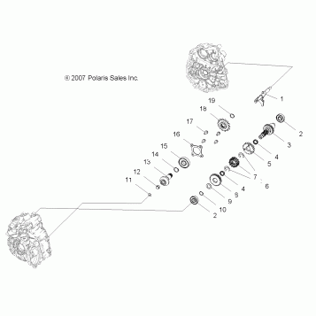 DRIVE TRAIN, MAIN GEARCASE INTERNALS - A08BG50AA (49ATVTRANSINTL08SCRAM)
