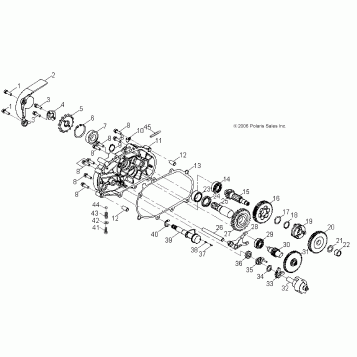 DRIVE TRAIN, TRANSMISSION - A10KA09AB/AD (49ATVTRANSMISSION07OTLW90)