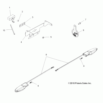 ELECTRICAL, TURN SIGNALS and HORN - A12MH50FF/FX/FY (49ATVTURNSIG11SP500F)
