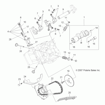 ENGINE, VALVES and CAMSHAFT - A12MH50FF/FX/FY (49ATVVALVE08SP500)