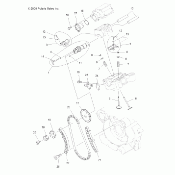 ENGINE, VALVES and CAMSHAFT - A10DX55AL/AF (49ATVVALVE09SPXP550)