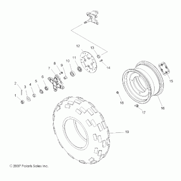 WHEELS, FRONT - A11GP52AA (49ATVWHEELFRT08OUT525S)