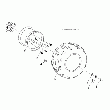 WHEELS, REAR - A14KA05AD/AF (49ATVWHEELREAR07PRED50)