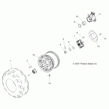WHEELS, REAR - A08MH76SS/SF (49ATVWHEELREAR08SP800SCAND)