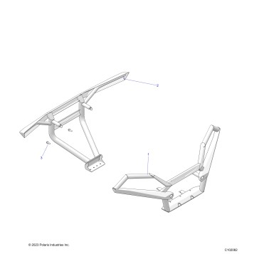 BODY, DELUXE BUMPERS - A21SXZ85AN (C102082)