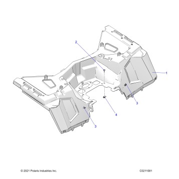 BODY, REAR CAB - A22SXA85A1/A6 (C0211581)