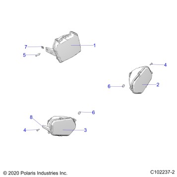 ELECTRICAL, HEADLIGHTS - A21SDA57A5 (C102237-2)