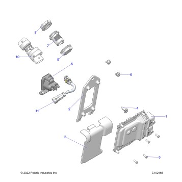 ELECTRICAL, SWITCHES, SENSORS and ECM - A22SEA50A1/A5 (C102466)