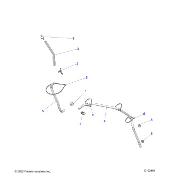 FUEL SYSTEM, FUEL TANK VENTING - A25SXM95AL (C102461)