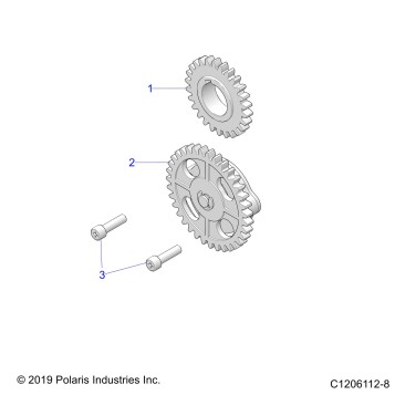 ENGINE, OIL PUMP - A23HBBO7B3/B7 (C1206112-8)