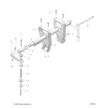 SUSPENSION, TORSION BAR - A24SHR57AM (C102549)