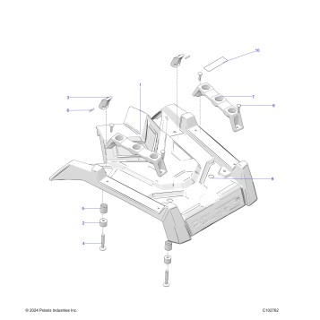 BODY, FRONT RACK - A25SGE95AT (C102762)