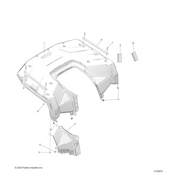 BODY, REAR CAB - A26SEE50B1/B4 (C102679)