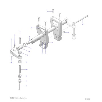 SUSPENSION, TORSION BAR - A23SHR57AH (C102482)