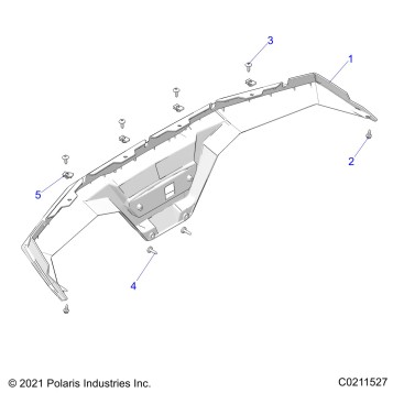 BODY, REAR BUMPER - A24SEG50B1/B3 (C0211527)