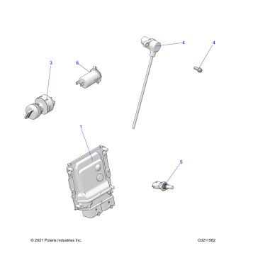 ELECTRICAL, SWITCHES, SENSORS, ECU and CONTROL MODULES - A24SYE85AL (C0211582)