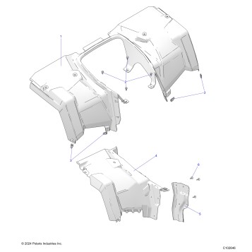 BODY, REAR CAB - A25SKE57A1 (C102646)