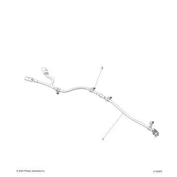 ELECTRICAL, TAILLIGHT HARNESS - A25SKE57A1 (C102670)