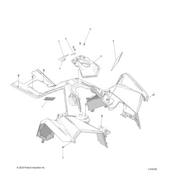 BODY, FRONT CAB  - A26SGE95AB (C102792)