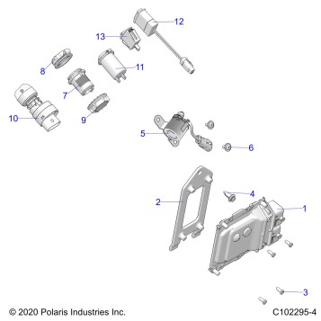 ELECTRICAL, SWITCHES, SENSORS and ECM - A21SEK57AG/BG (C102295-4)