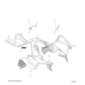 BODY, FRONT CAB - A25SVA85A4 (C102747)