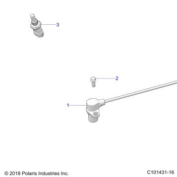ENGINE, SENSORS - A20SGE95AK (C101431-16)