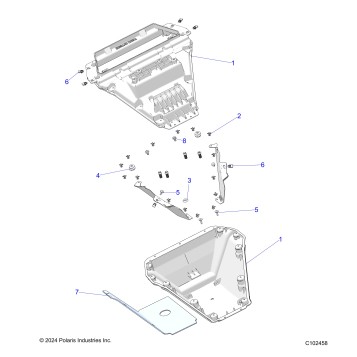 BODY, REAR BOX, STORAGE - A26SDA57A7 (C102458)