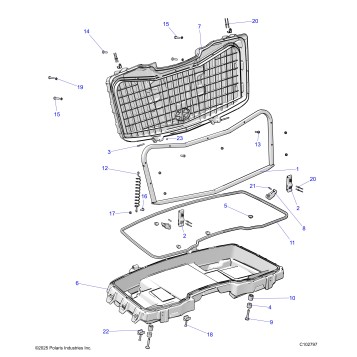 BODY, FRONT CARGO BOX - A26SYY95AK (C102797)