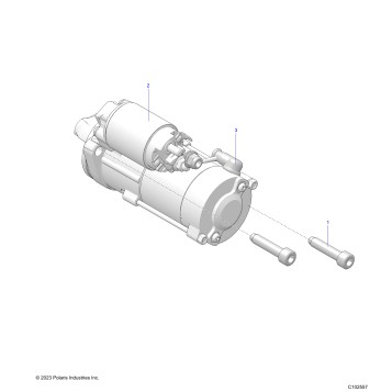 ENGINE, STARTING SYSTEM - A26SXZ85A9/AN/AZ (C102557)