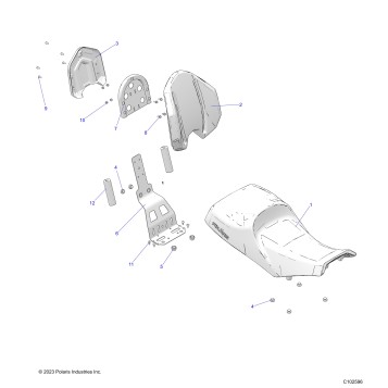 BODY, SEAT - A24SJE57AX (C102596)
