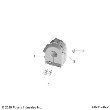 STEERING, CONTROLS, LEFT HAND CONTROLS - A26SDA57A7 (C0211245-2)