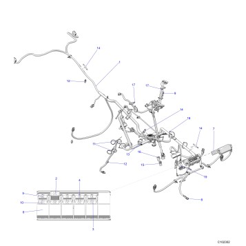 ELECTRICAL, HARNESS - A22SXN85A4 (C102302)