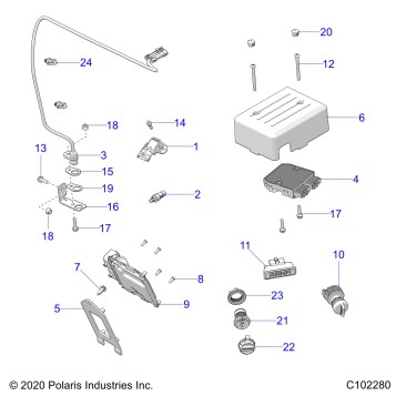 ELECTRICAL, SENSORS, MODULES, and SWITCHES - A21HAB15A2/B2 (C102280)