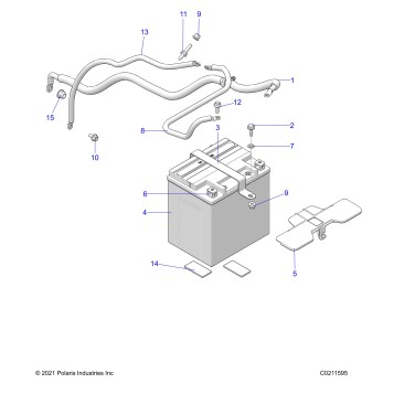 ELECTRICAL, BATTERY - A22SXZ95AK (C0211595)