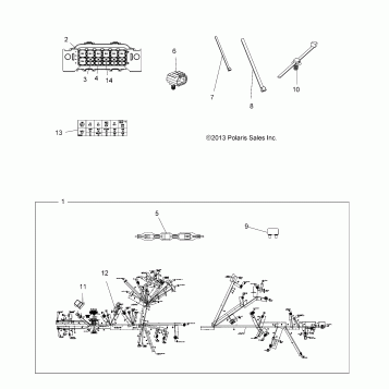 ELECTRICAL, HARNESS - A14YN8EAJ/EAT (49MVHARNESS14SP850)