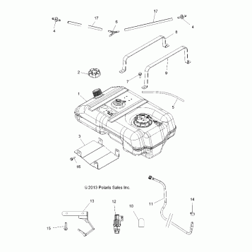 BODY, FUEL TANK, RESERVE - A14YN8EAJ/EAT (49MVRESERVE14SP850)