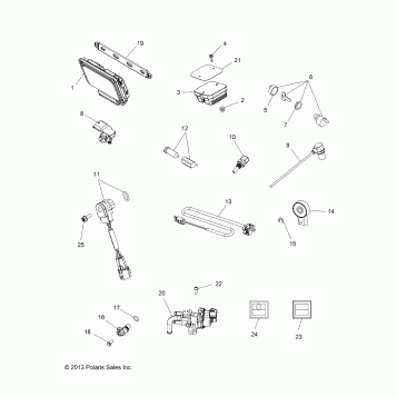 ELECTRICAL, SWITCHES, SENSORS, ECU and CONTROL MODULES - A14YN8EAJ/EAT (49MVSWITCHES14850WV)