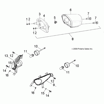 ELECTRICAL, HEADLIGHTand TAILLIGHT - A17YAK05A4/A6 (A00023)