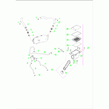 ENGINE, AIR INTAKE SYSTEM - A16YAK09AF (A00031)