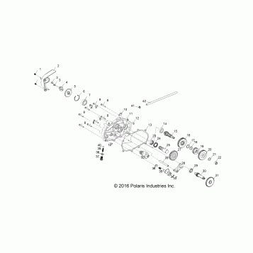 DRIVE TRAIN, TRANSMISSION - A21YAF11B5 (A00057)