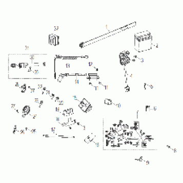 ELECTRICAL, SWITCHES, HARNESS and INDICATORS - A21YAF11B5 (A00086 SPMN)