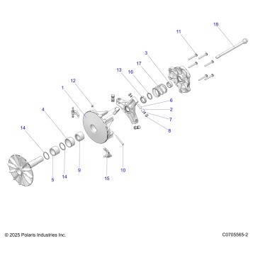DRIVE TRAIN, PRIMARY CLUTCH