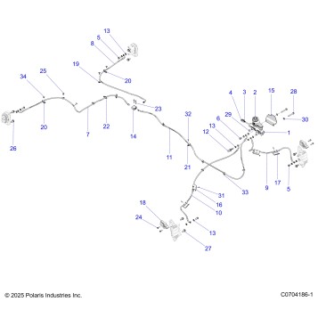 BRAKES, BRAKE LINES AND MASTER CYLINDER