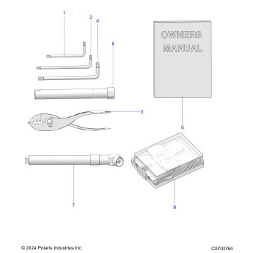 REFERENCE, OWNERS MANUAL AND TOOL KIT