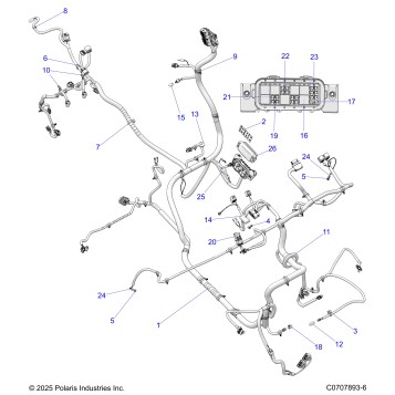 ELECTRICAL, HARNESS, CHASSIS