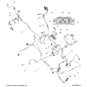 ELECTRICAL, HARNESS, CHASSIS