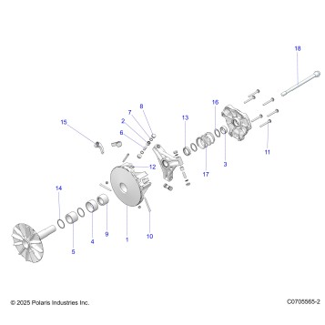 DRIVE TRAIN, PRIMARY CLUTCH